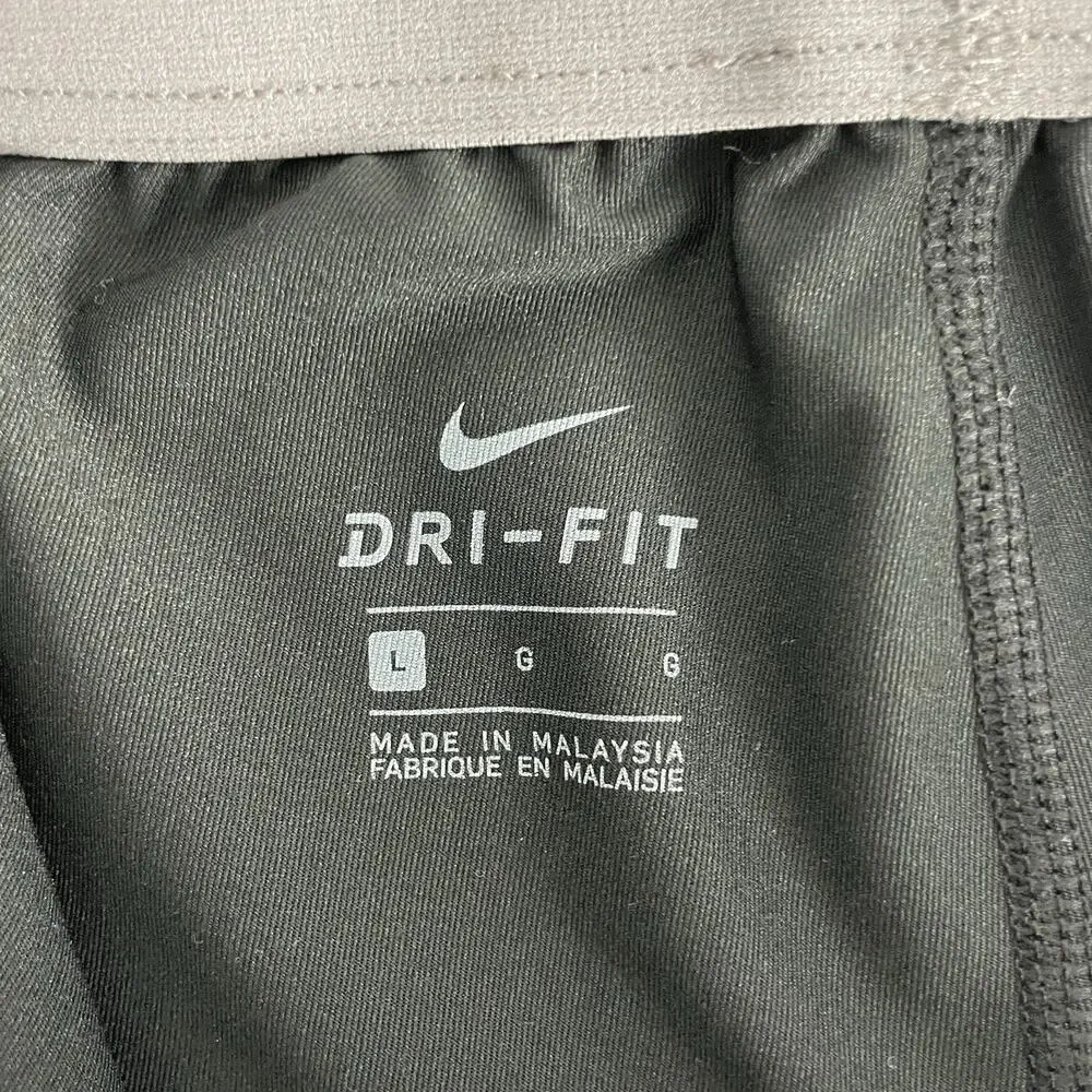 Nike Dri-Fit 2-in- 3 inch Running Shorts Women's Large Black